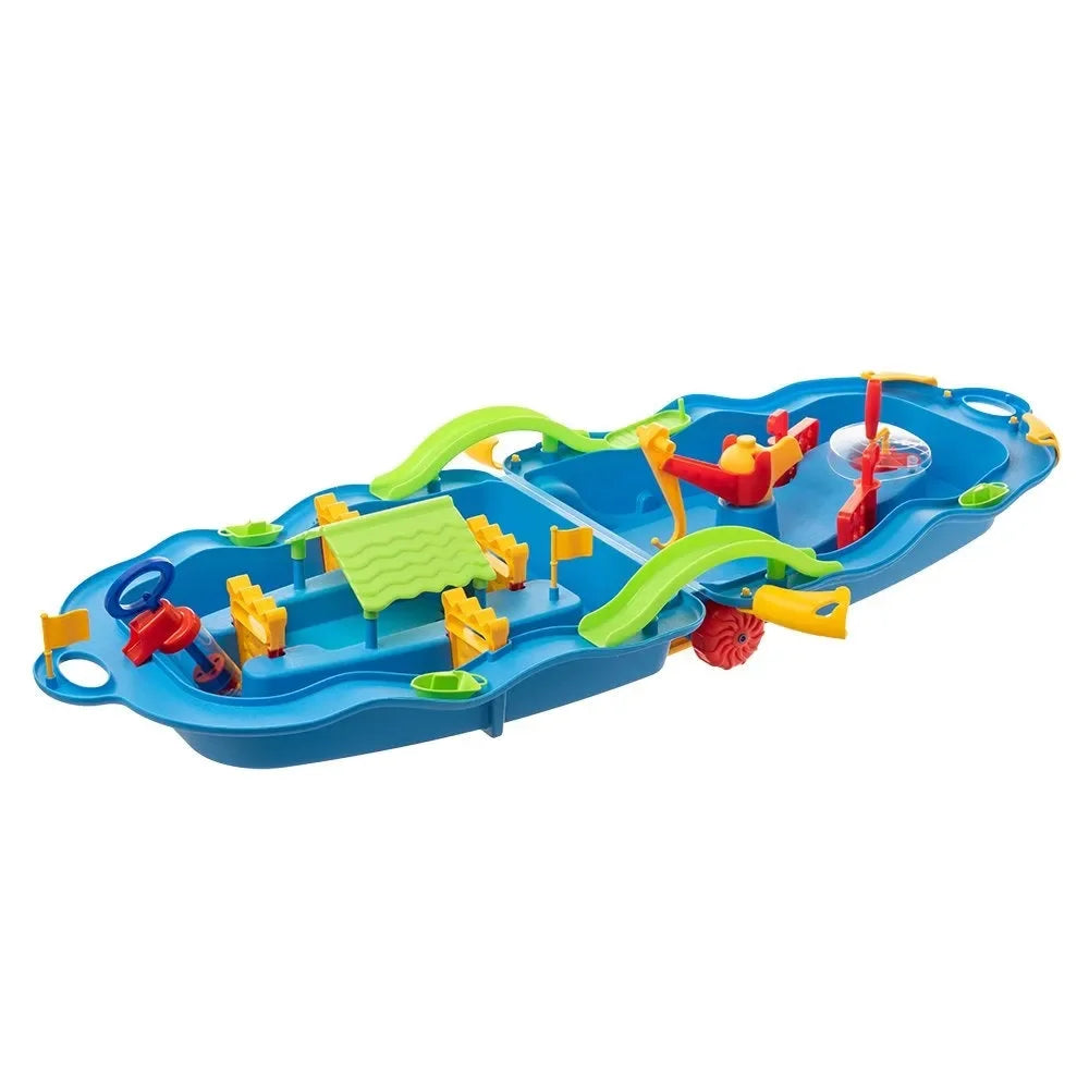 Starplay Water Fun Trolley – Portable Foldable Water Activity Playset for Toddlers - Naivri