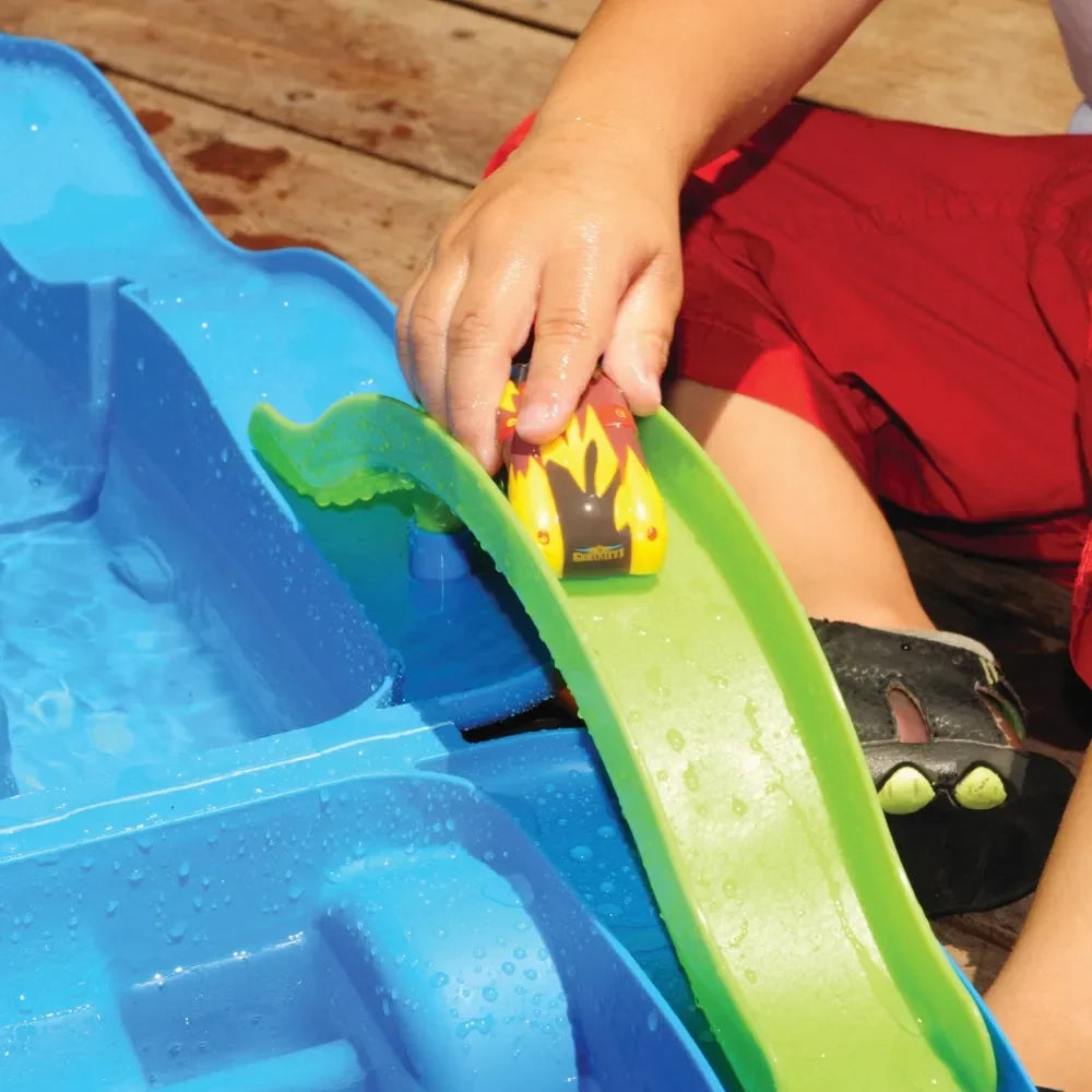 Starplay Water Fun Trolley – Portable Foldable Water Activity Playset for Toddlers - Naivri
