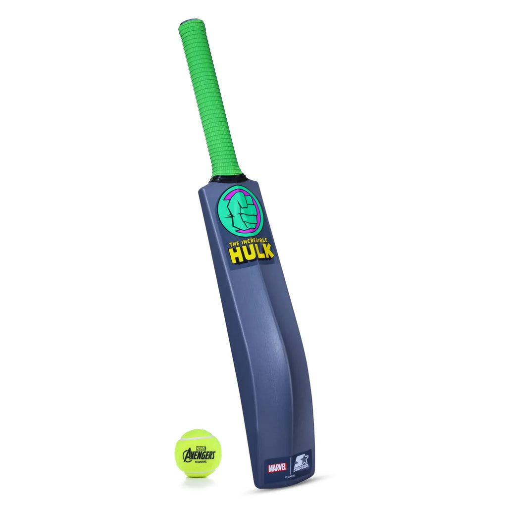 Starter Hulk Cricket Bat N Ball Size 1 - Naivri