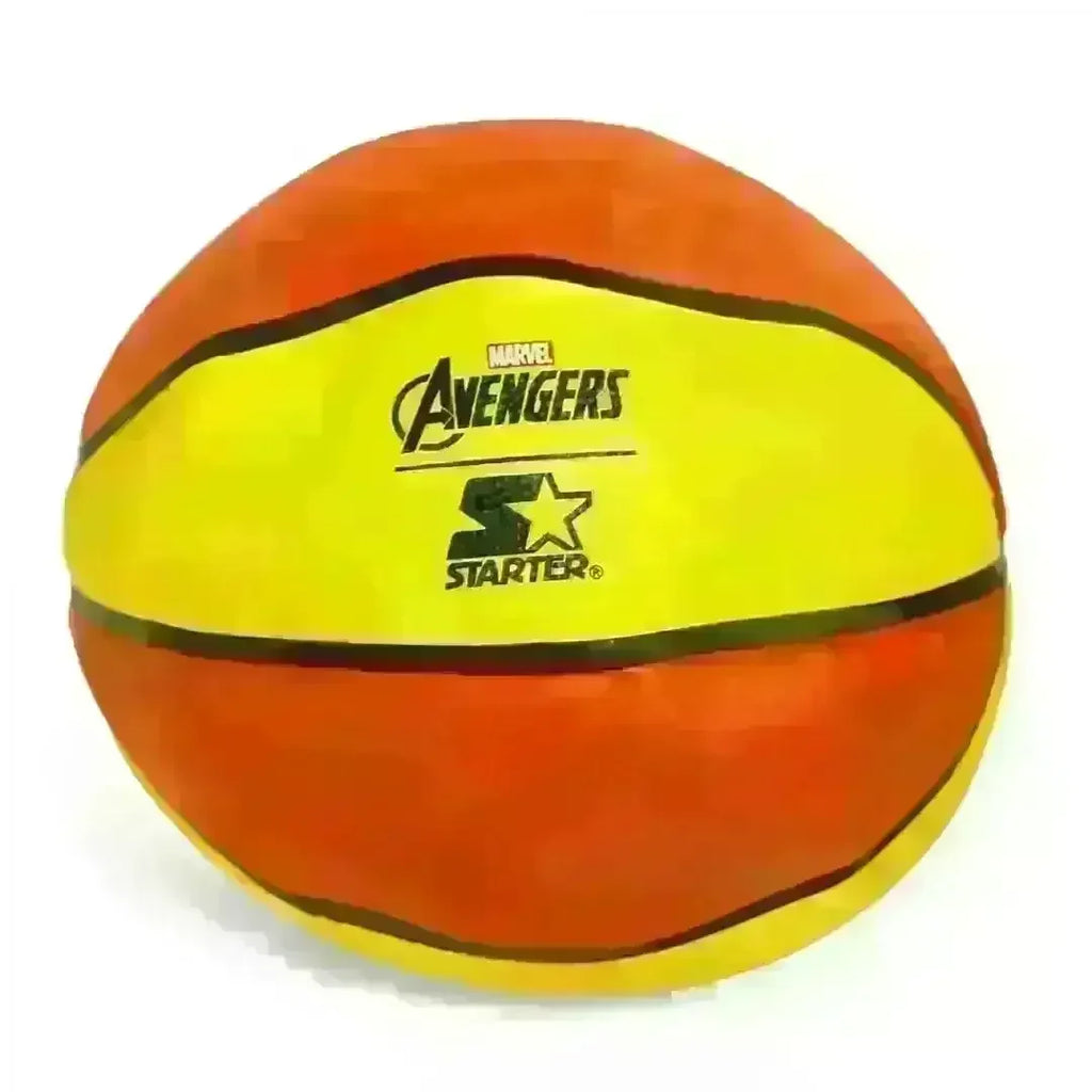 Starter Iron Man Basketball Size 5 – Marvel Avengers-Themed Sports Ball for Kids 5+ - Naivri