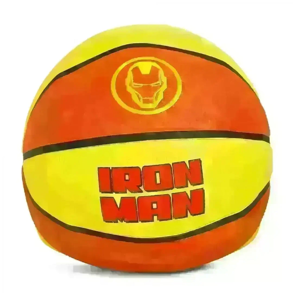 Starter Iron Man Basketball Size 5 – Marvel Avengers-Themed Sports Ball for Kids 5+ - Naivri