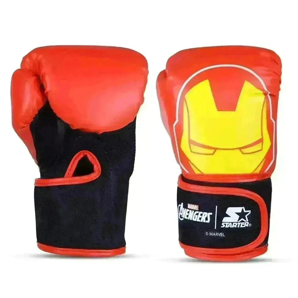 Starter Iron Man Focus Pad with Boxing Gloves - Naivri