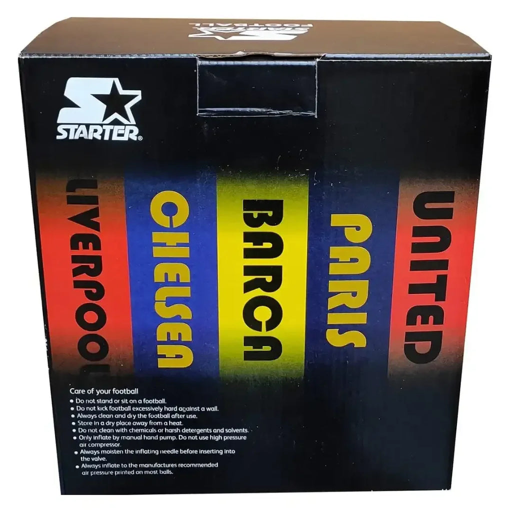 Starter Paris Football Size 5 – Hand-Stitched Durability Meets All-Weather Performance - Naivri