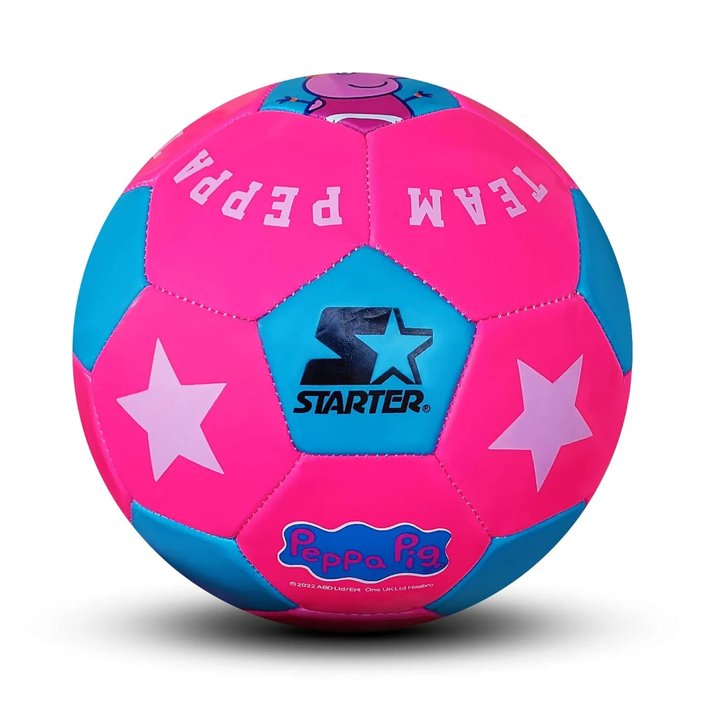 Starter Peppa Pig Football Size 3 Pink Blue - Naivri