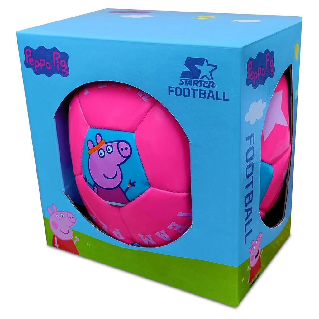 Starter Peppa Pig Football Size 3 Pink Blue - Naivri