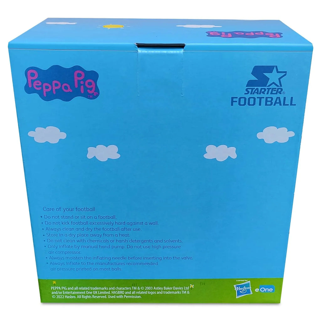 Starter Peppa Pig Football Size 3 Pink Blue - Naivri