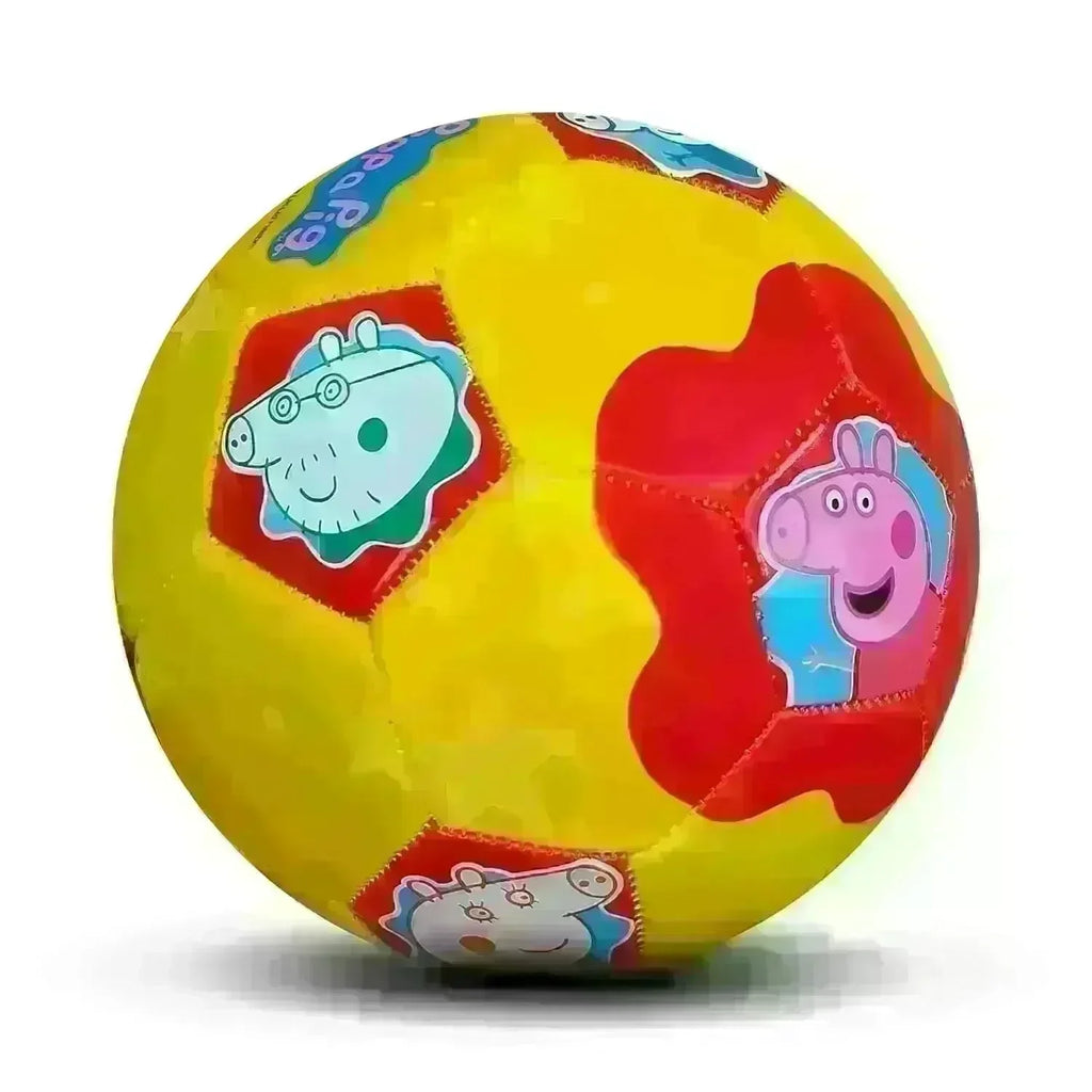 Starter Peppa Pig Football Size 3 – Yellow & Red | Durable PVC Soccer Ball for Kids - Naivri