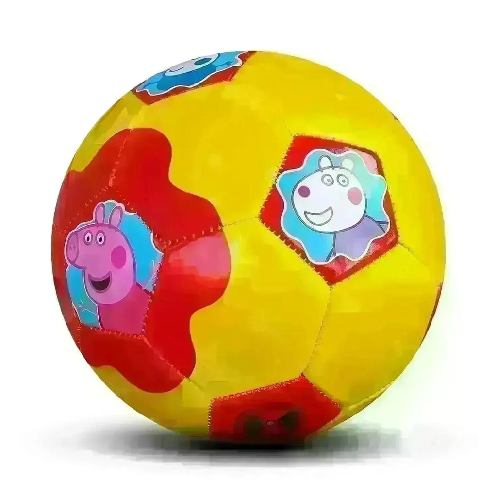 Starter Peppa Pig Football Size 3 – Yellow & Red | Durable PVC Soccer Ball for Kids - Naivri