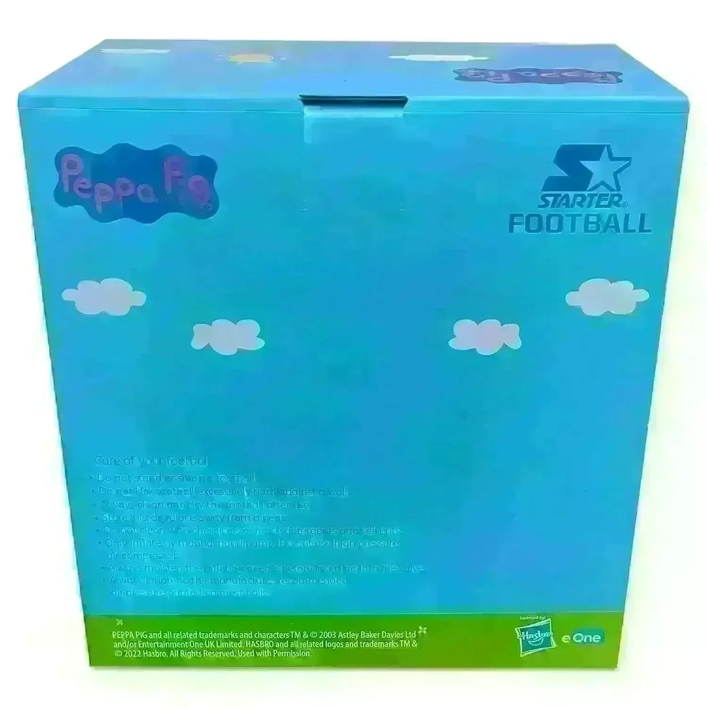 Starter Peppa Pig Football Size 3 – Yellow & Red | Durable PVC Soccer Ball for Kids - Naivri