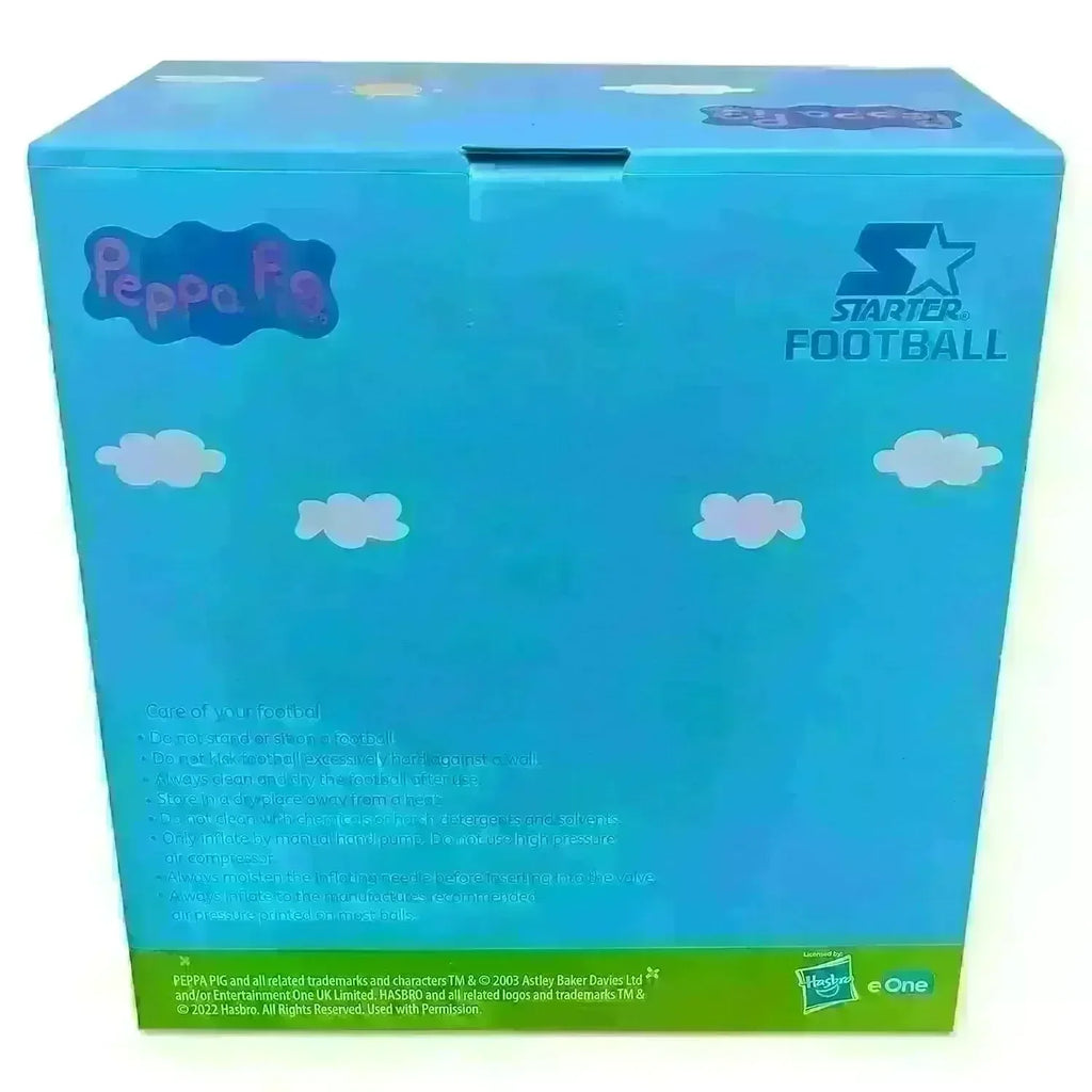 Starter Peppa Pig Football Size 3 – Yellow & Red | Durable PVC Soccer Ball for Kids - Naivri