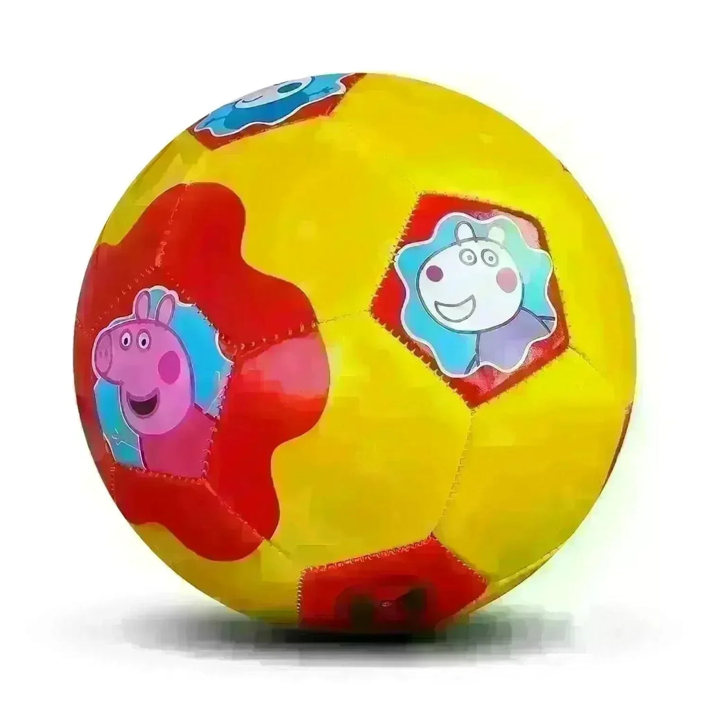 Starter Peppa Pig Football Size 3 – Yellow & Red | Durable PVC Soccer Ball for Kids - Naivri