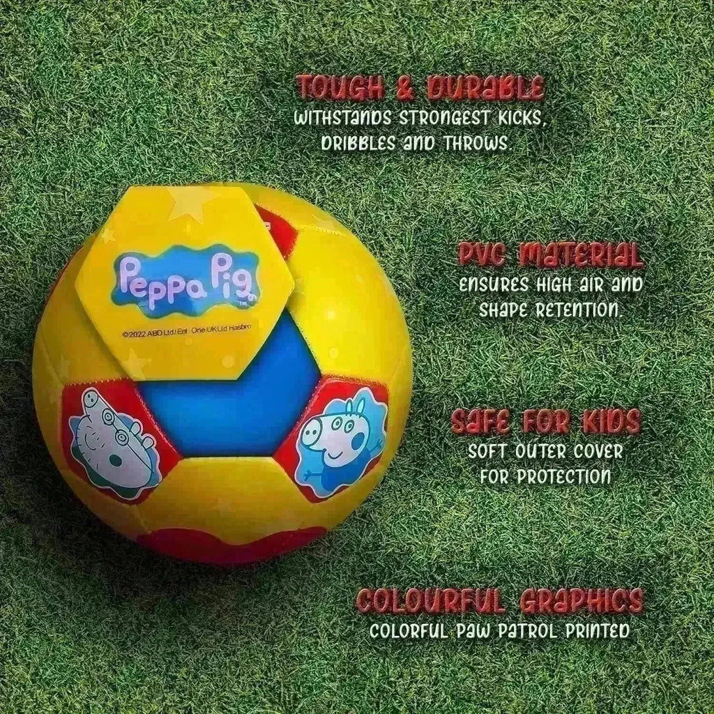 Starter Peppa Pig Football Size 3 Yellow Red - Naivri