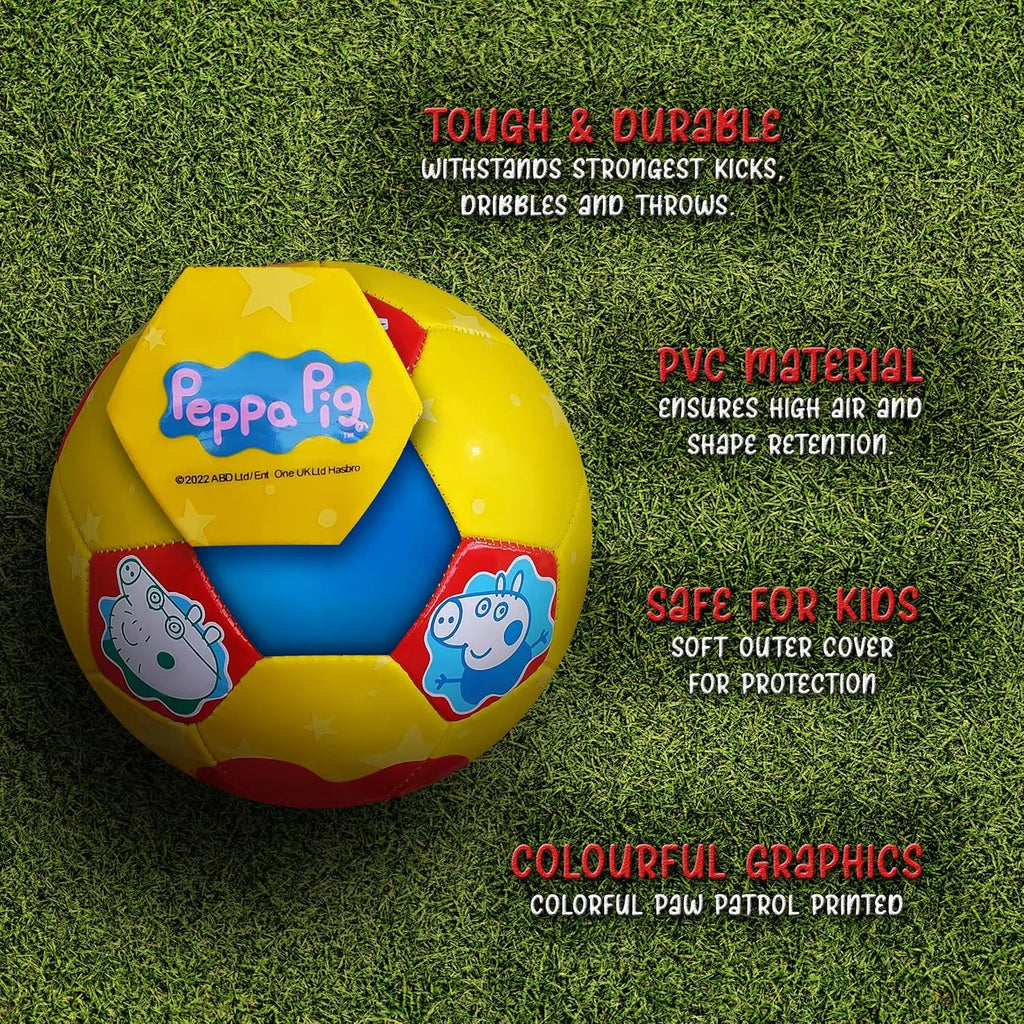 Starter Peppa Pig Football Size 3 Yellow Red - Naivri