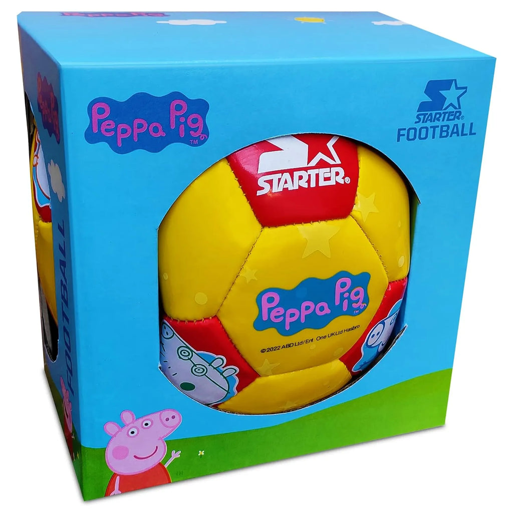 Starter Peppa Pig Football Size 3 Yellow Red - Naivri