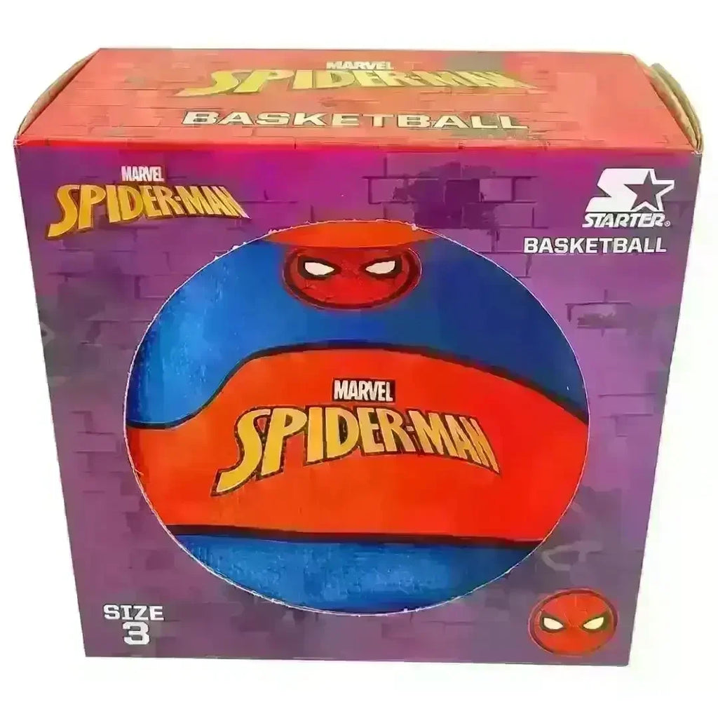 Starter Spider-Man Basketball Size 3 – Marvel Basketball for Kids Aged 5+ - Naivri