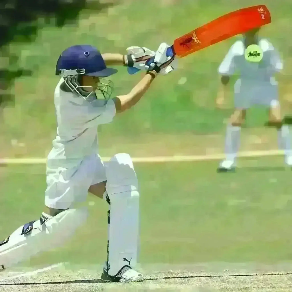 Starter Spider-Man Cricket Bat N Ball Set (Size 1) – Marvel-Themed Cricket Set for Kids 3+ Years - Naivri