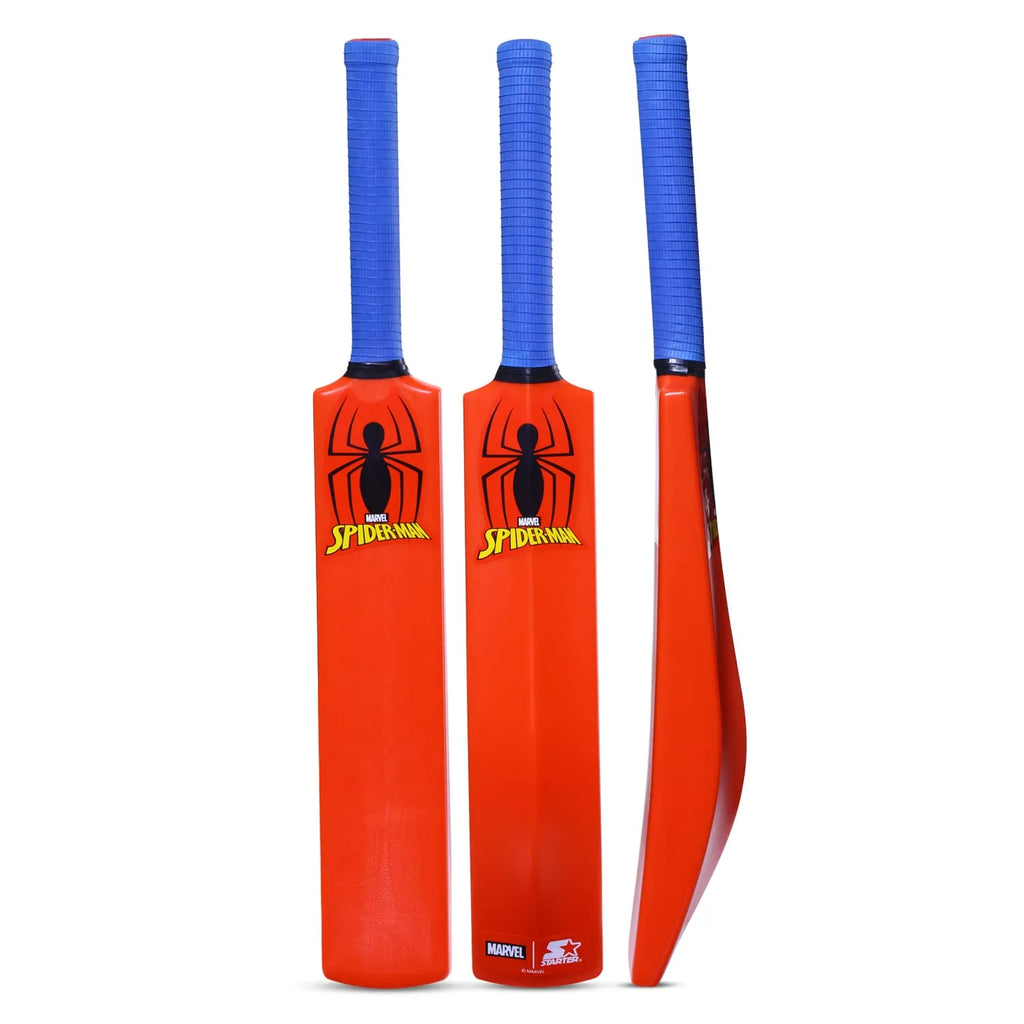 Starter Spider Man Cricket Bat N Ball Size 4 - Naivri