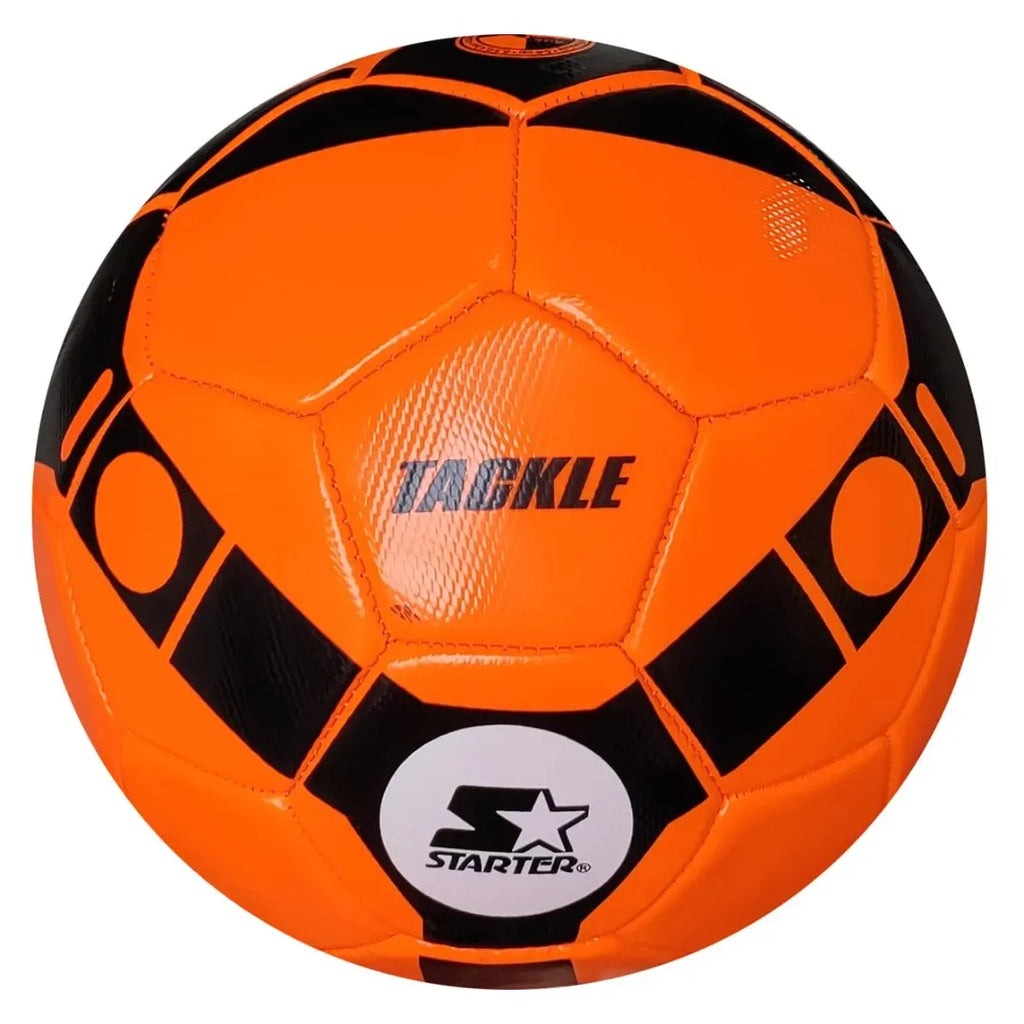 Starter Tackle Orange Football Size 5 – Durable, High-Visibility Football for All-Surface Play - Naivri