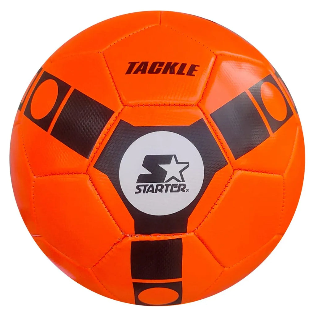 Starter Tackle Orange Football Size 5 – Durable, High-Visibility Football for All-Surface Play - Naivri