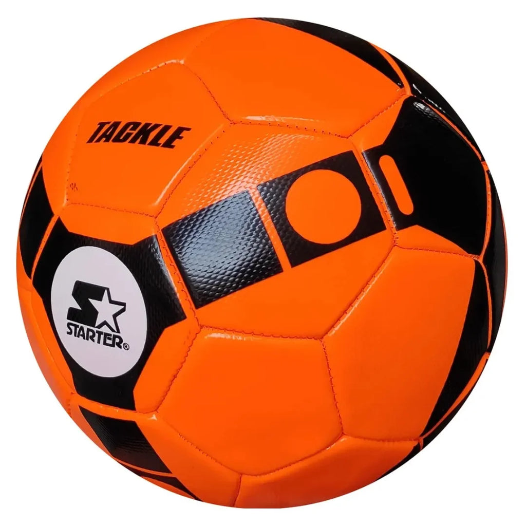 Starter Tackle Orange Football Size 5 – Durable, High-Visibility Football for All-Surface Play - Naivri