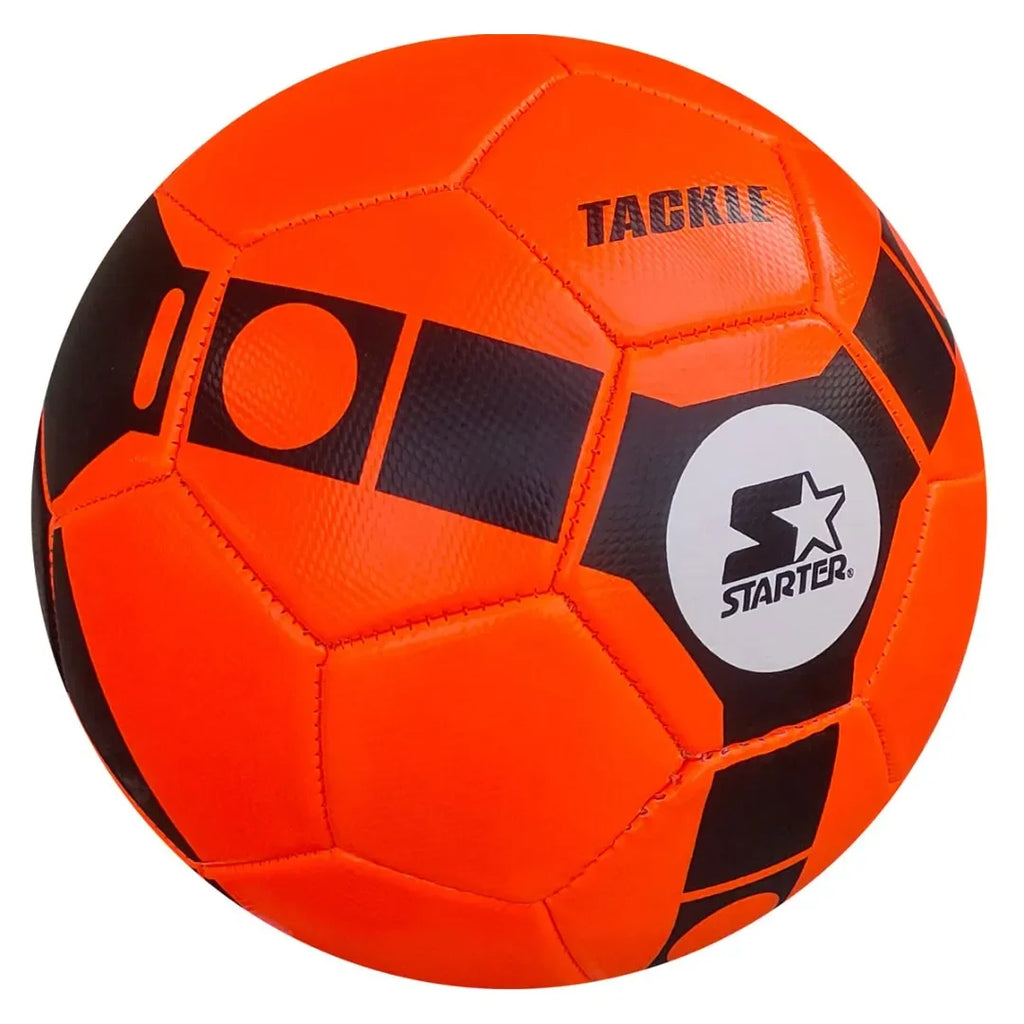 Starter Tackle Orange Football Size 5 – Durable, High-Visibility Football for All-Surface Play - Naivri
