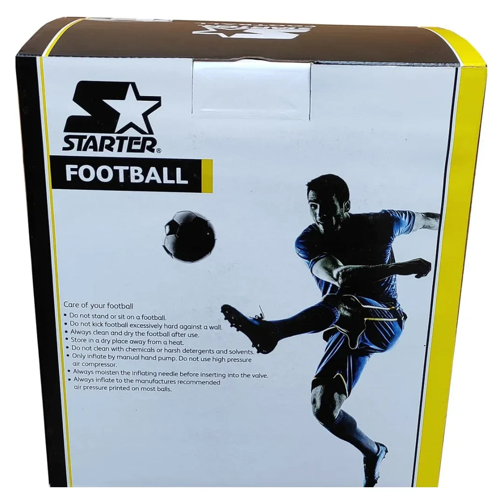 Starter Tackle Orange Football Size 5 – Durable, High-Visibility Football for All-Surface Play - Naivri