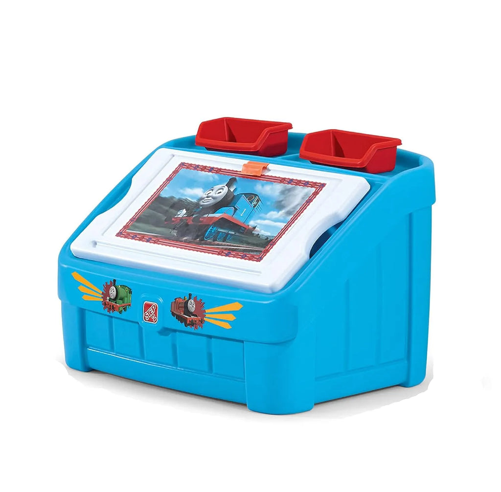 Step2 2-In-1 Toy Box Thomas The Tank Engine - Naivri