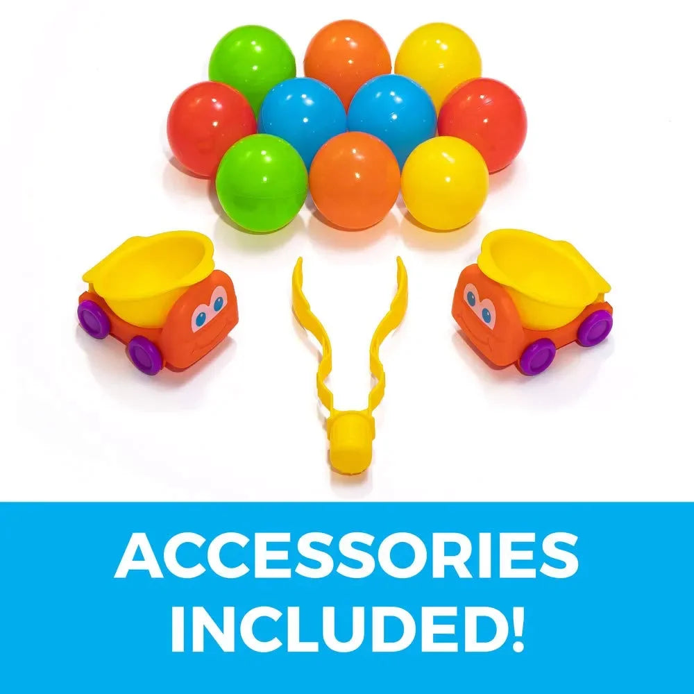 Step2 Ball Buddies Truckin’ & Rollin’ Play Table – Interactive Activity Table for Toddlers Aged 2 to 7 Years | Motor Skill & Imagination Development | USA-Made - Naivri