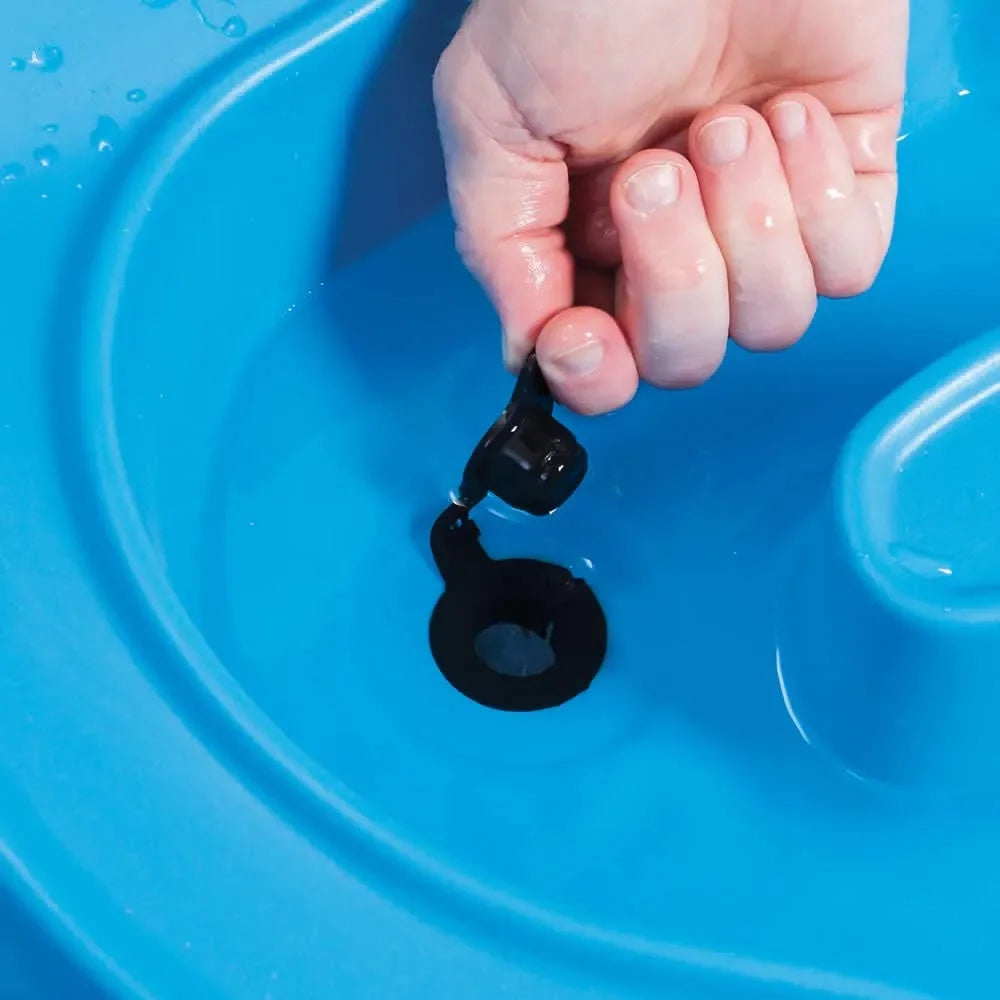 Step2 Cascading Cove Dual Sand and Water Sensory Play Table with Umbrella for Toddlers and Kids - Naivri