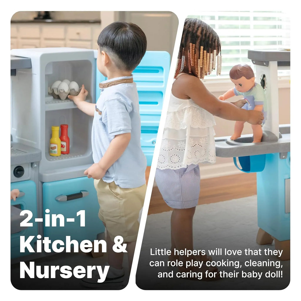 Step2 Cook & Care Corner Kitchen And Nursery - Naivri