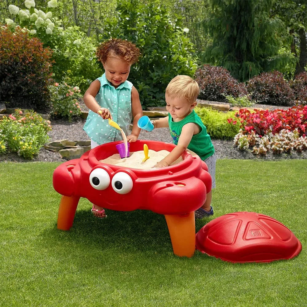 Step2 Crabbie Sand Table – Backyard Beach Fun for Toddlers and Preschoolers - Naivri