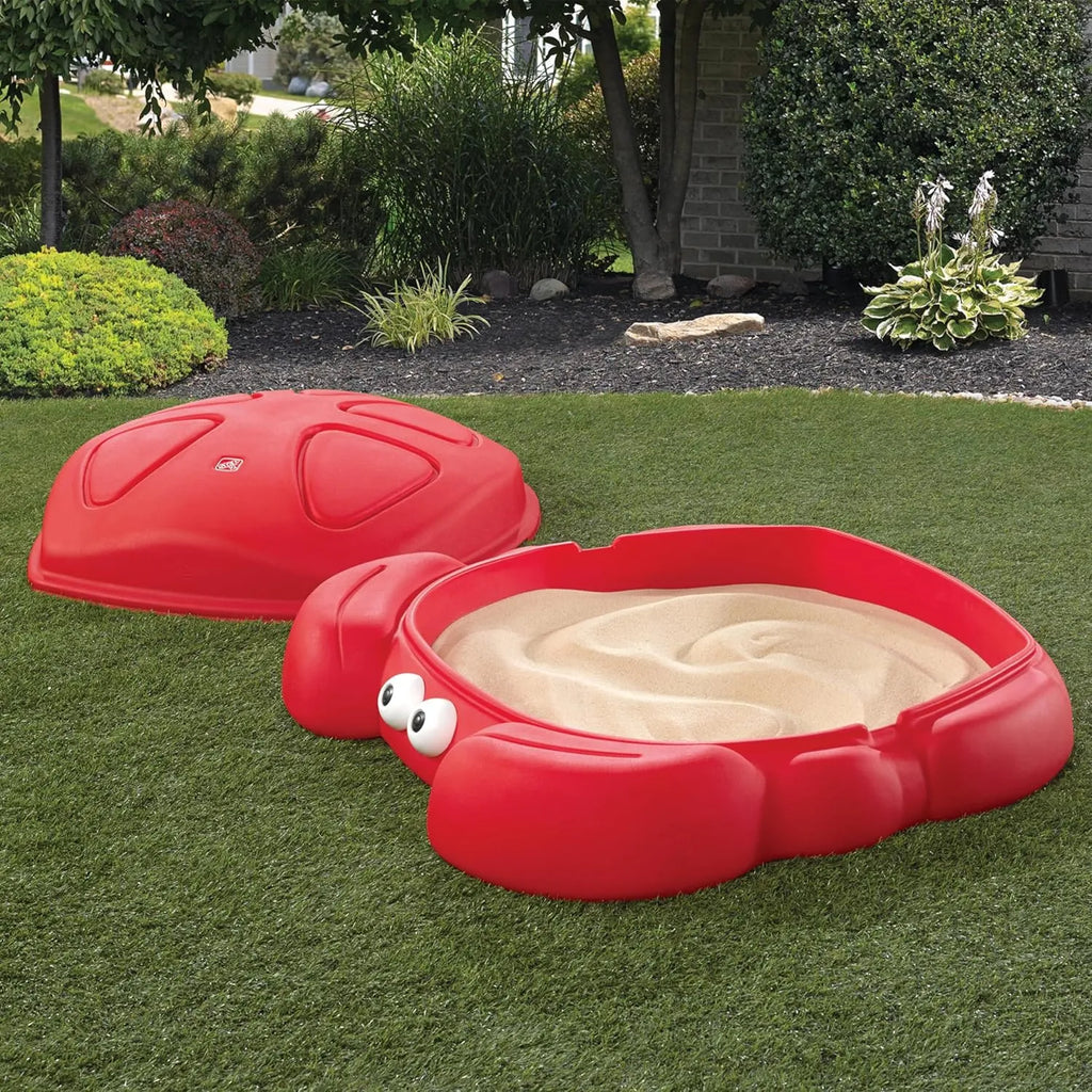 Step2 Crabbie Sandbox – Vibrant Outdoor Sandbox for Creative Play - Naivri