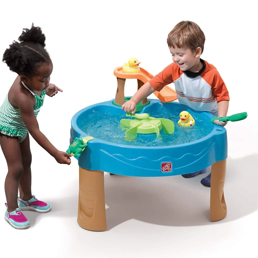 Step2 Duck Pond Water Table – Interactive Outdoor Water Play for Toddlers - Naivri