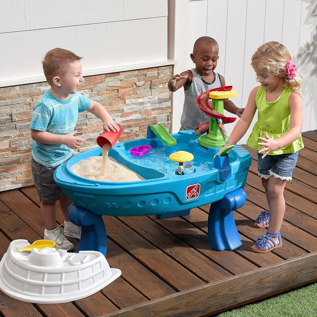 Step2 Fiesta Cruise Sand & Water Activity Table for Kids (Ages 2–10) - Naivri