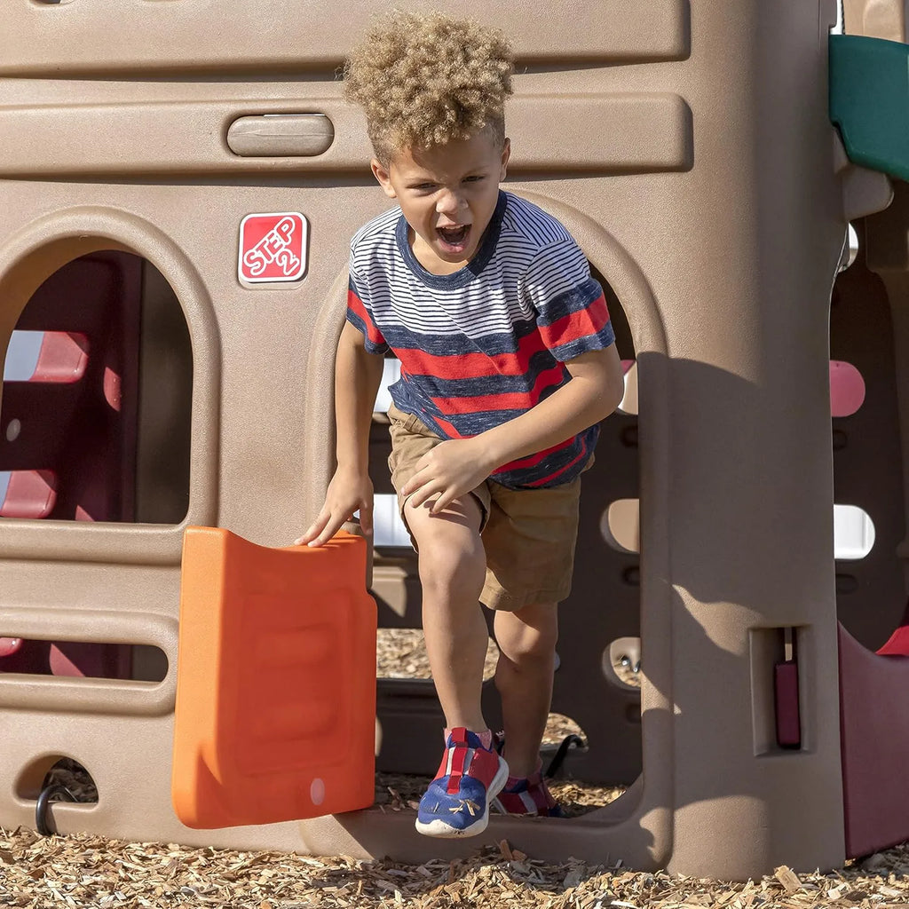 Step2 Naturally Playful Playhouse Climber & Swing Extension - Naivri