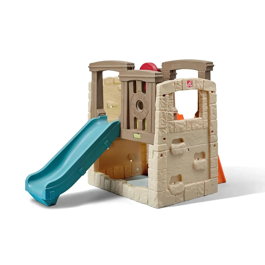 Step2 Naturally Playful Woodland Climber – Outdoor Playset for Toddlers with Slide, Climbing Wall & Sandbox Area - Naivri