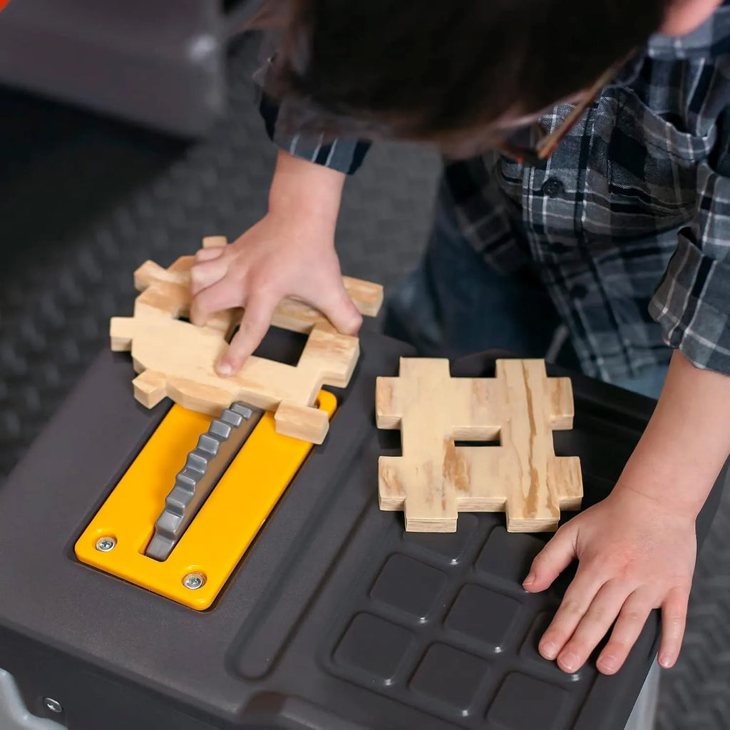 Step2 Pro Play Workshop and Utility Bench – Interactive Kids Workbench for Creative Play and Skill Development - Naivri