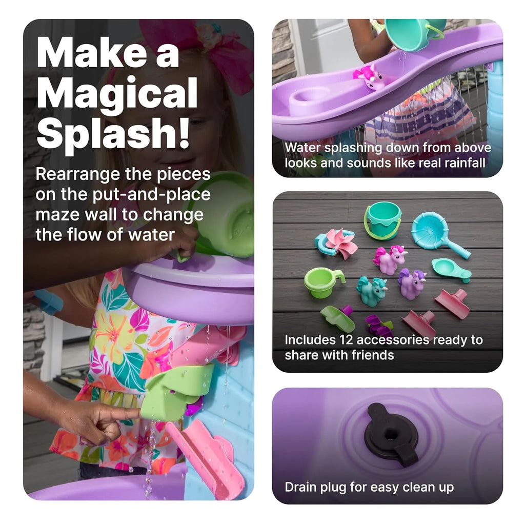 Step2 Rain Showers & Unicorns Water Table - Naivri