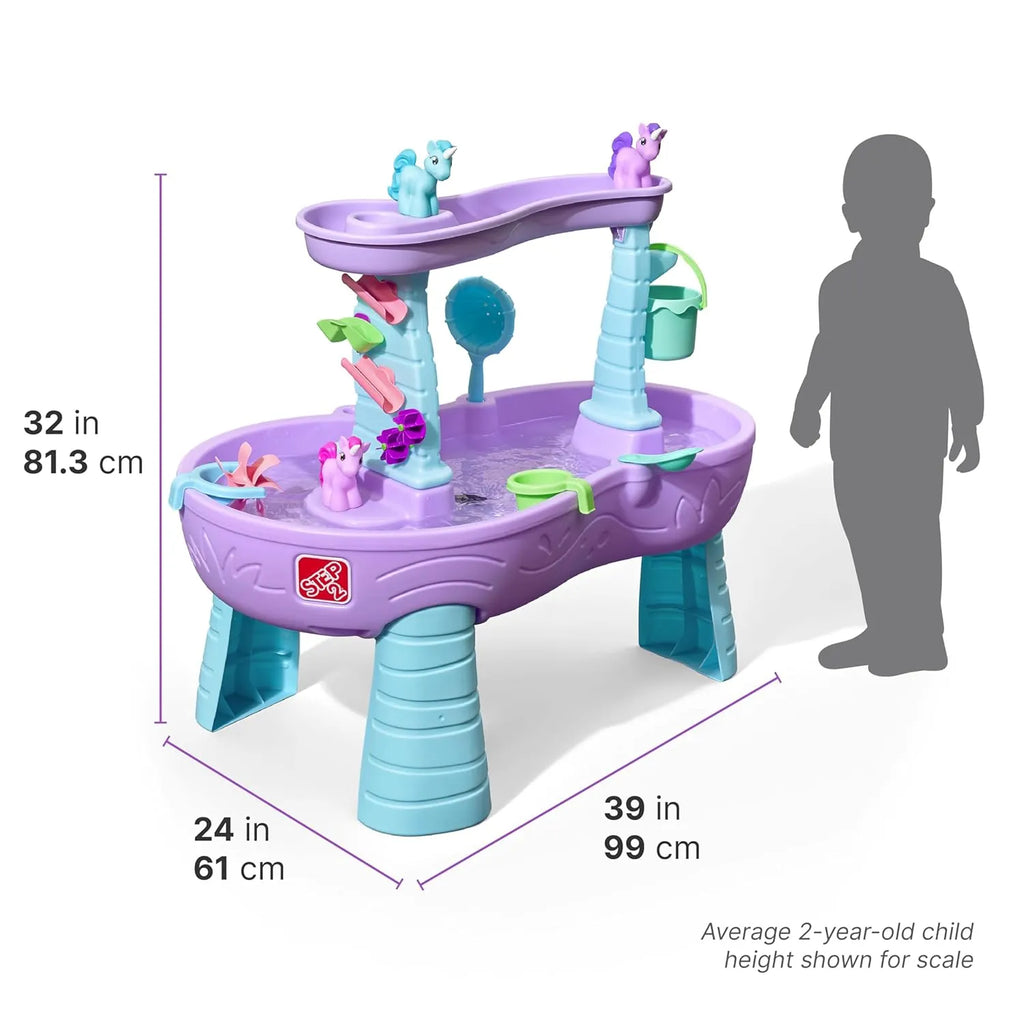 Step2 Rain Showers & Unicorns Water Table - Naivri