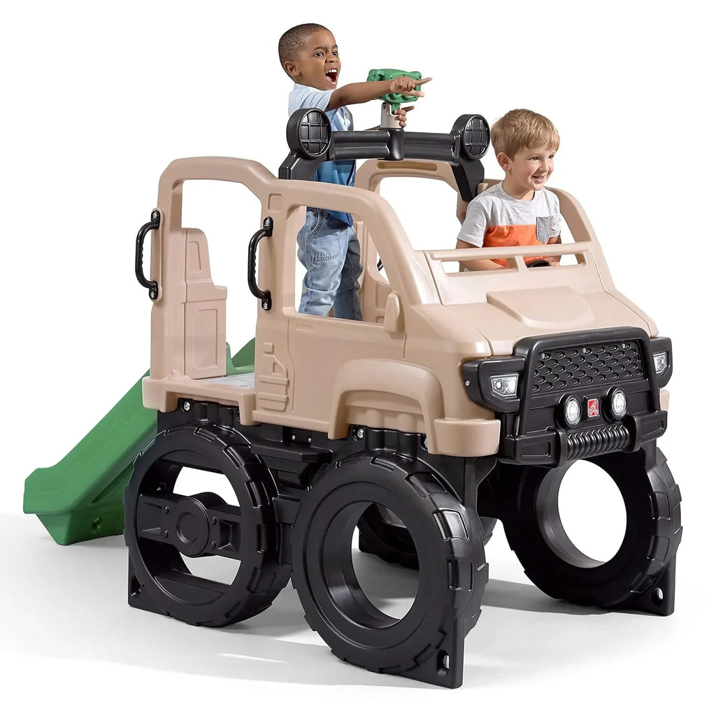 Step2 Safari Truck Climber – Rugged Outdoor & Indoor Playset for Active Kids’ Imaginative Adventure - Naivri