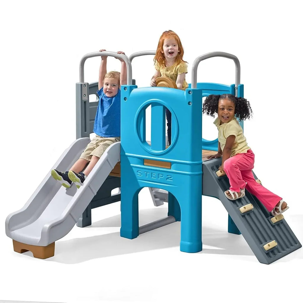 Step2 Scout & Slide Climber – Durable Outdoor Playset for Active Kids' Imaginative Adventures - Naivri