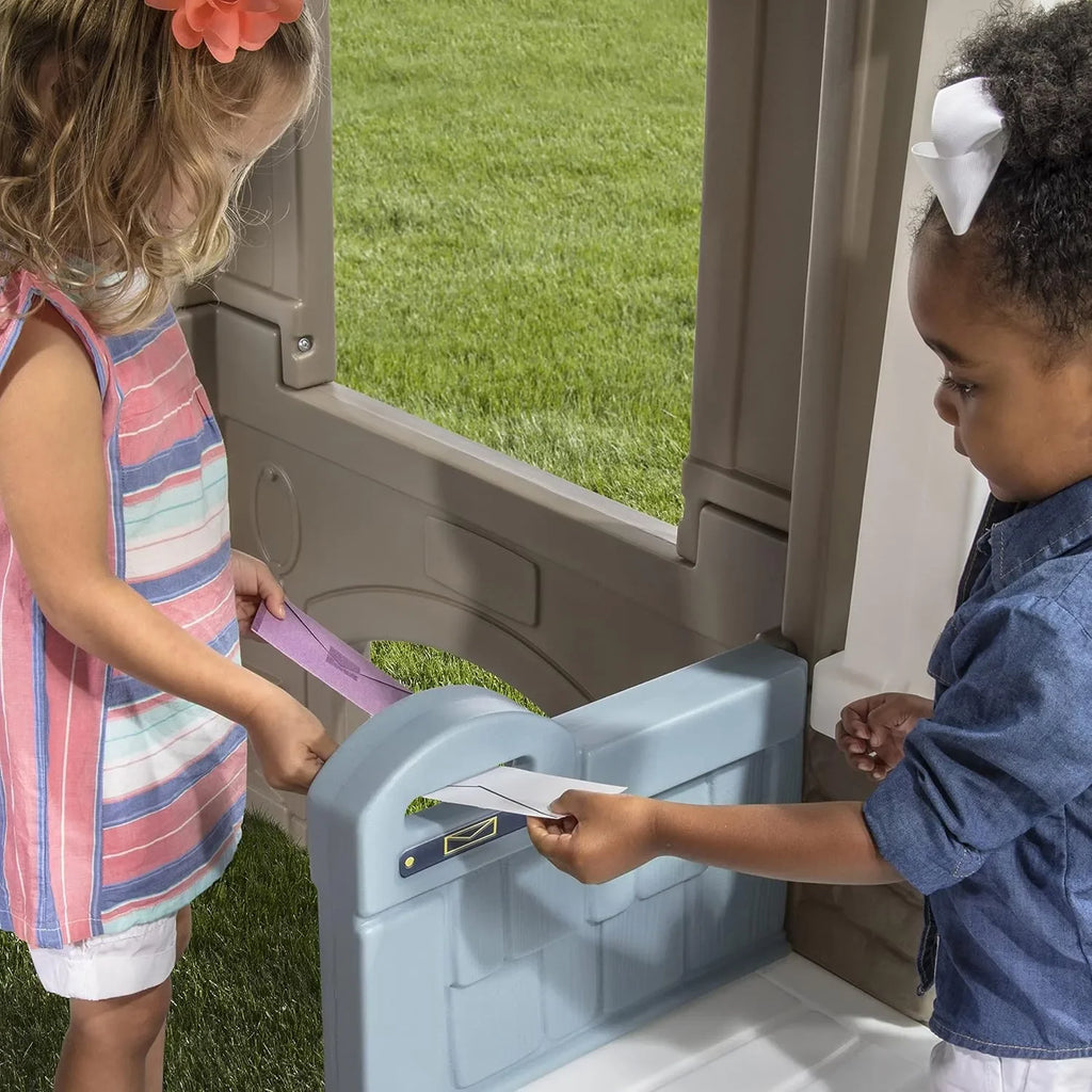 Step2 Seaside Villa Outdoor & Indoor Playhouse for Kids (Ages 1.5 to 8 Years) - Naivri