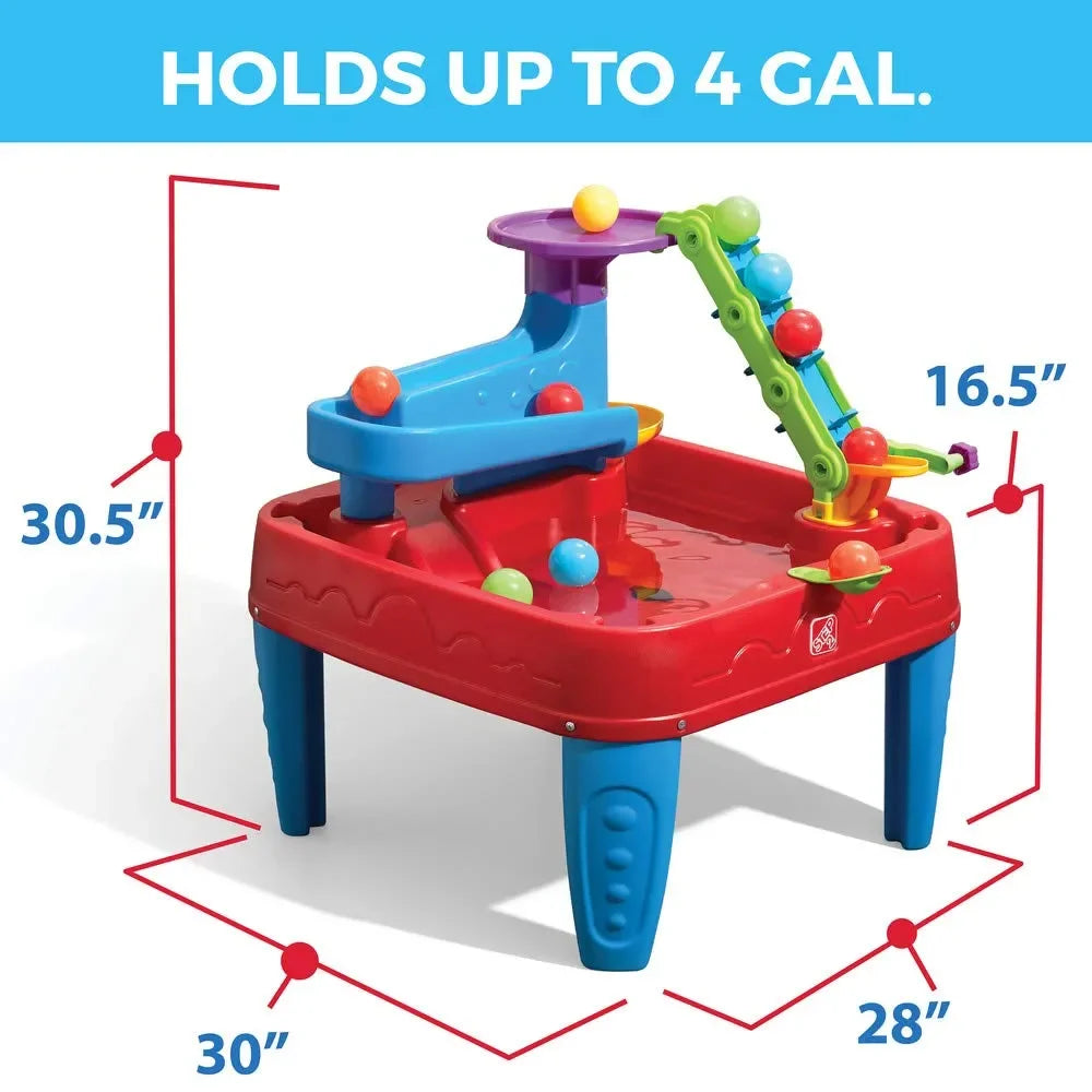 Step2 STEM Discovery Ball Table – Educational Sand & Water Activity Table for Kids | Fun STEM Toy for Ages 2 to 7 - Naivri