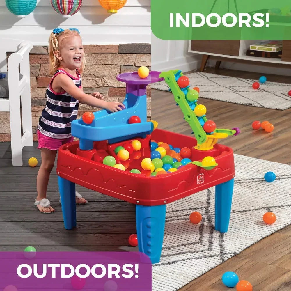 Step2 STEM Discovery Ball Table – Educational Sand & Water Activity Table for Kids | Fun STEM Toy for Ages 2 to 7 - Naivri