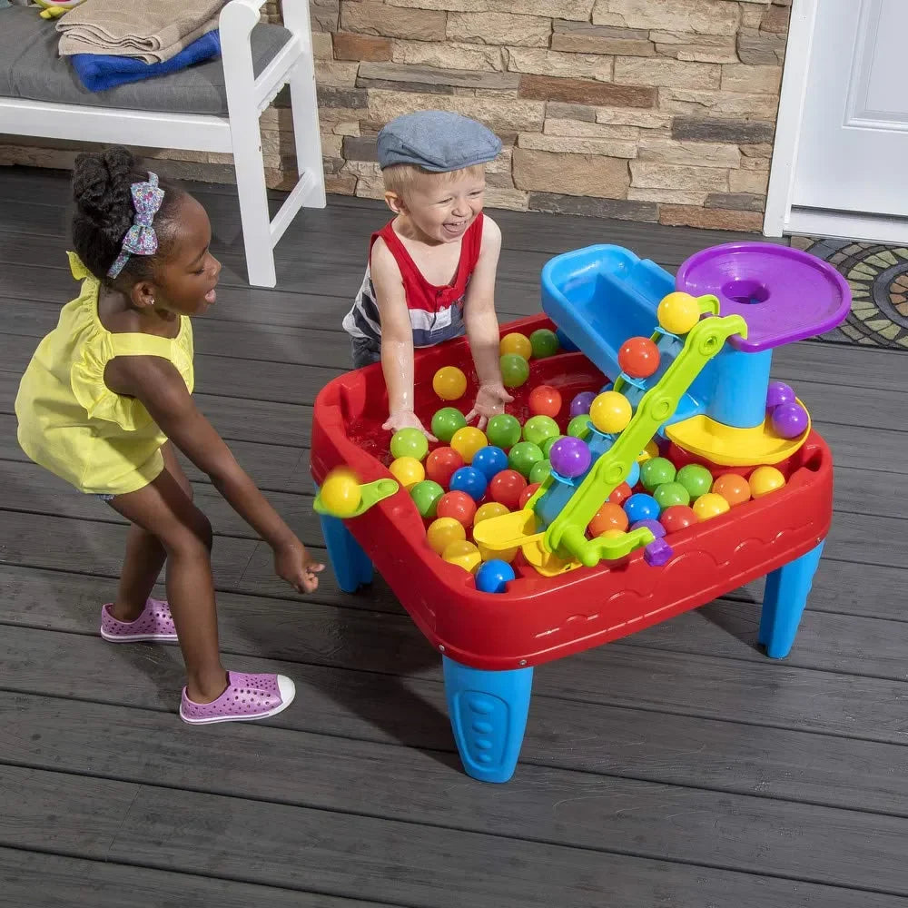 Step2 STEM Discovery Ball Table – Educational Sand & Water Activity Table for Kids | Fun STEM Toy for Ages 2 to 7 - Naivri