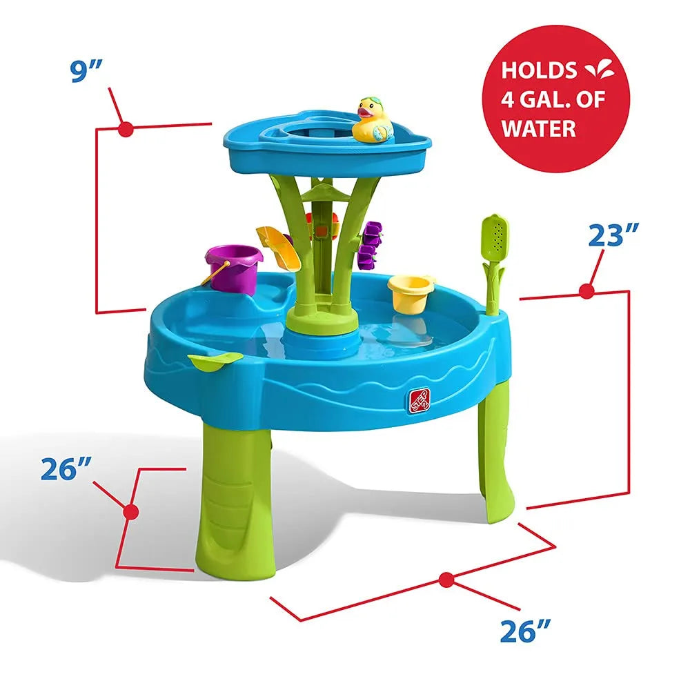 Step2 Summer Showers Splash Tower Water Table - Naivri