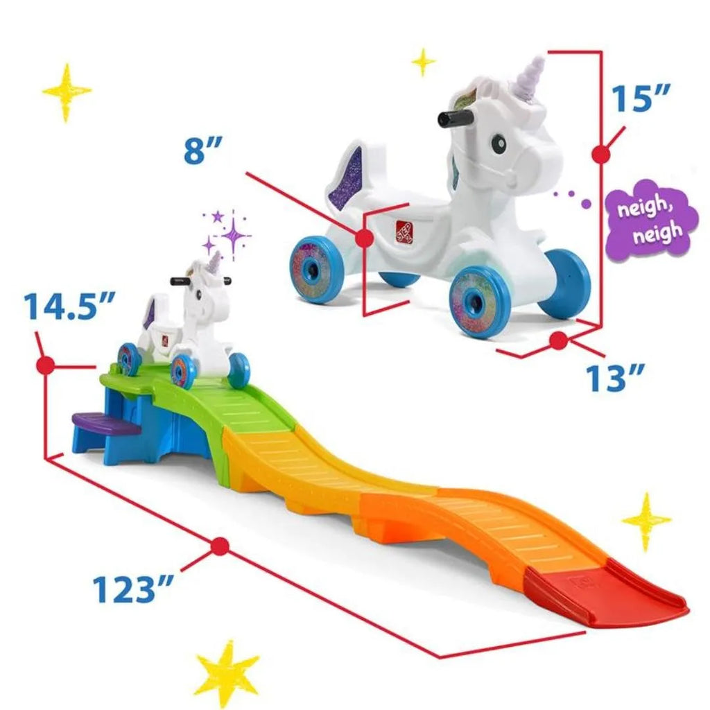 Step2 Unicorn Up & Down Roller Coaster - Naivri