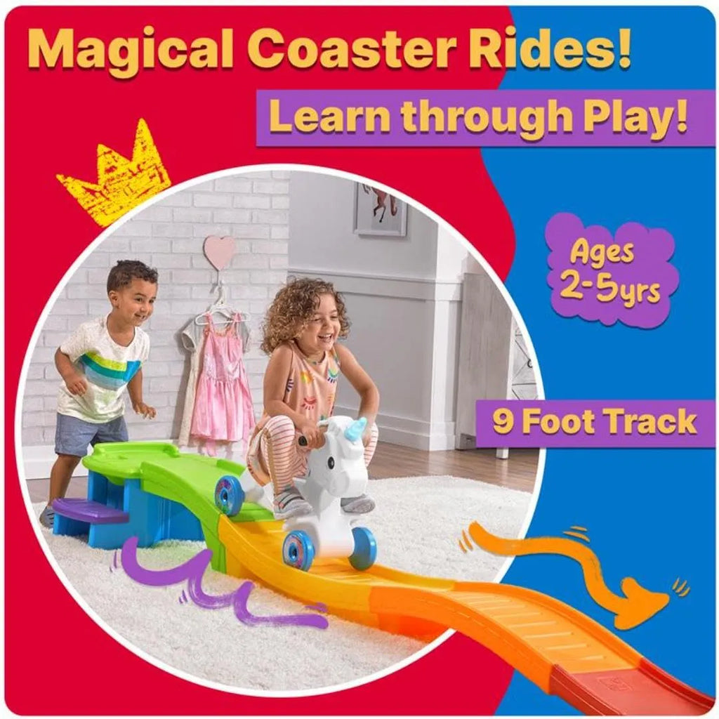 Step2 Unicorn Up & Down Roller Coaster - Naivri