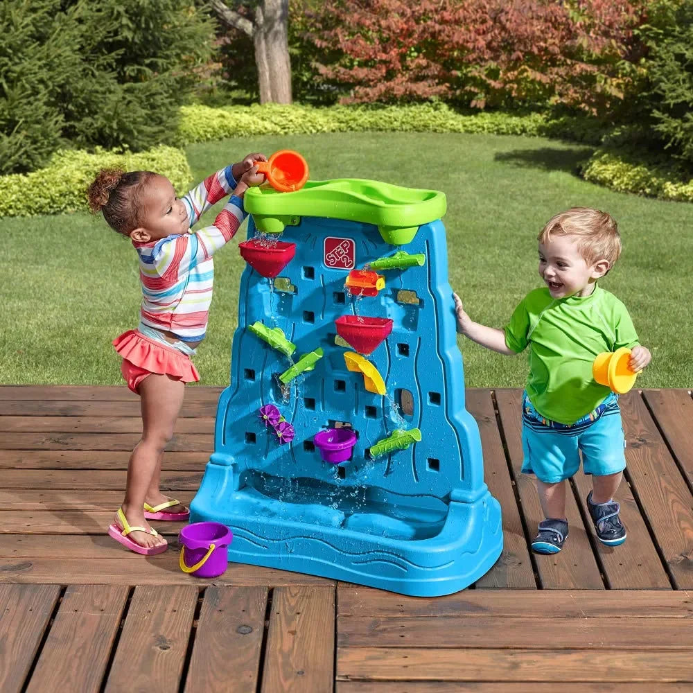 Step2 Waterfall Discovery Wall – Engaging STEM Water Play Activity for Toddlers and Kids - Naivri