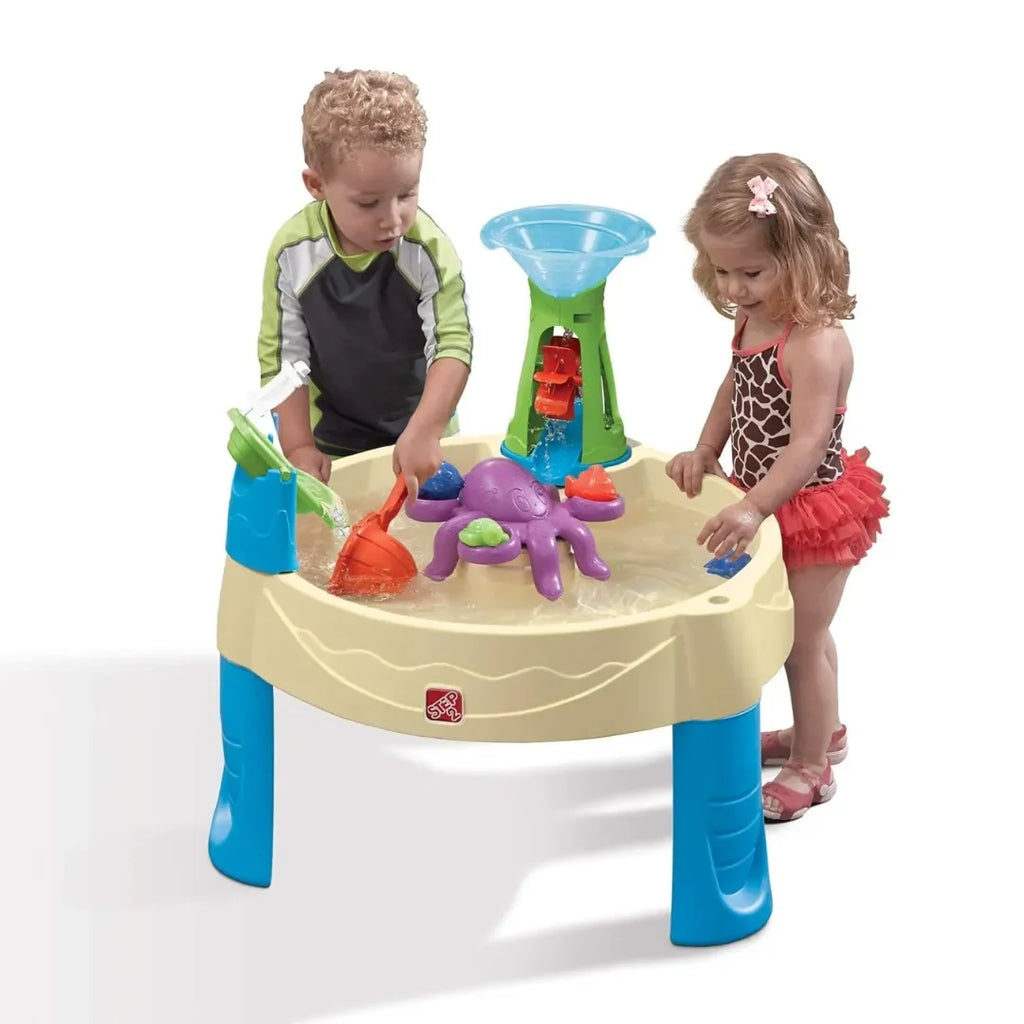 Step2 Wild Whirlpool Water Table – Interactive Outdoor Water Play for Toddlers & Preschoolers | Durable, Fun & Educational - Naivri